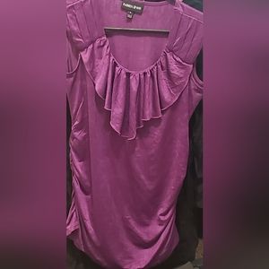 Silky Purple Sleeveless